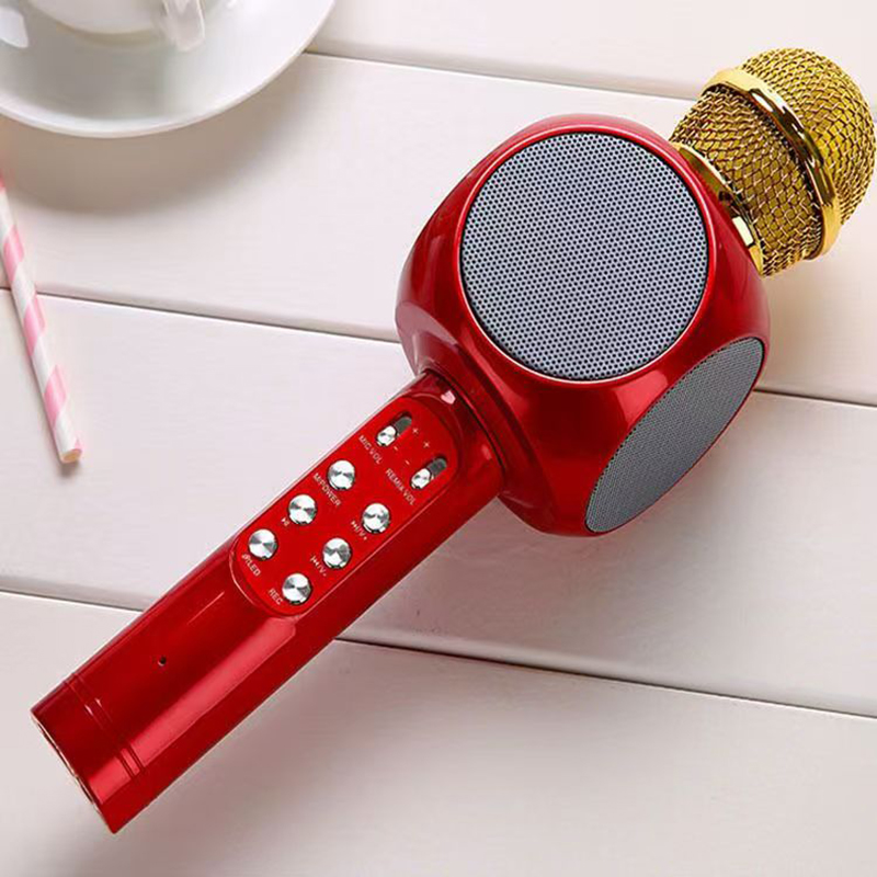 Kids Microphone Karaoke - WS1816 Wireless Children Karaoke Microphone Kids