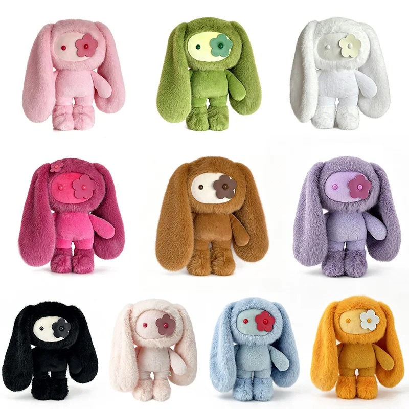 Kids Toys Home - 30cm Cute Juju Rabbit Plush Flower