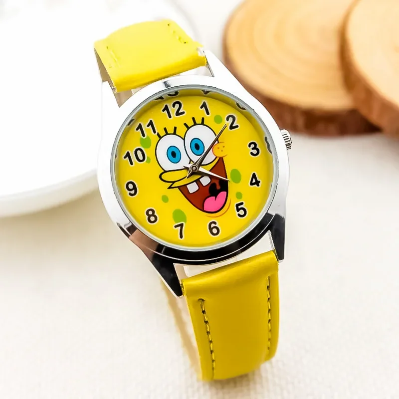 Kids Toys Kitchen - Cartoon SpongeBob Children's Quartz Wristwatches Patrick