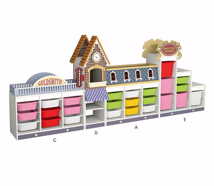 Kids Toys Manufacturers - JMQ-G239E Kid Toy Furniture Shelves For