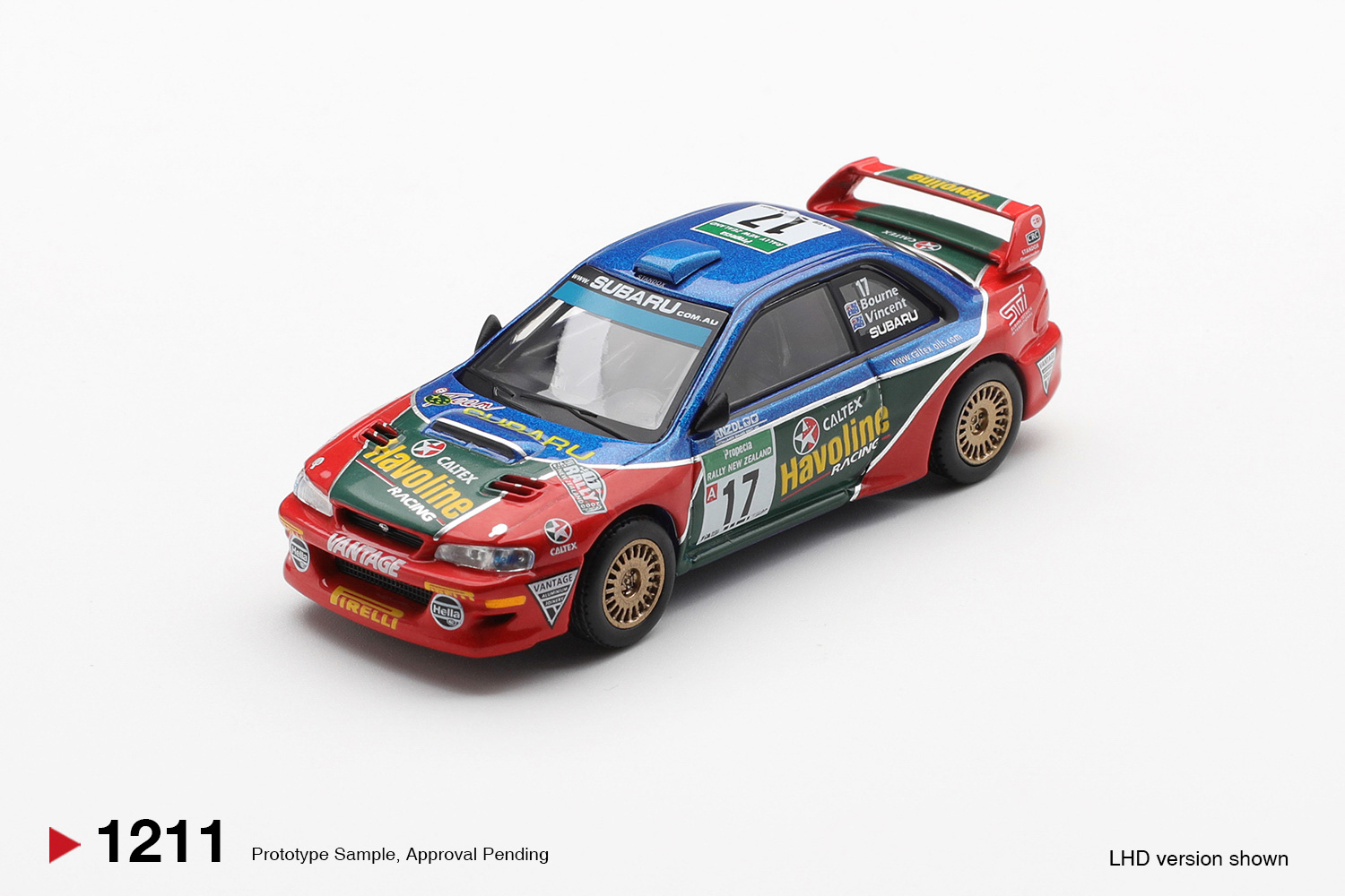 Kids Toys New Zealand - MINIGT 1:64 Subaru Impreza WRC98 #17