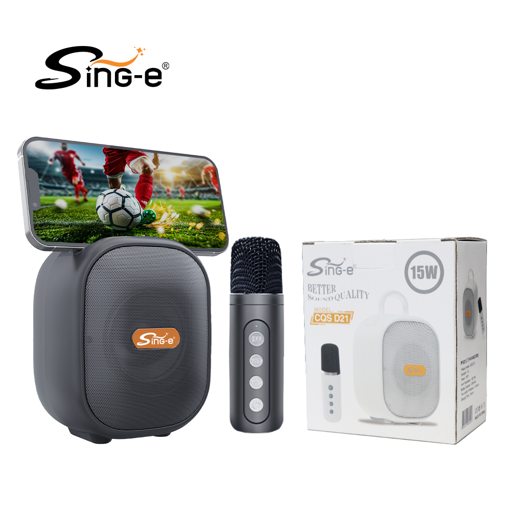 Kids Microphone Karaoke - ZQS D21 K12 Mini BT Karaoke