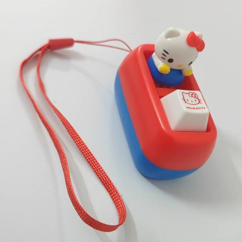 Kids Toys Return Gift - Hello Kitty Recordable Voice Button Keychain