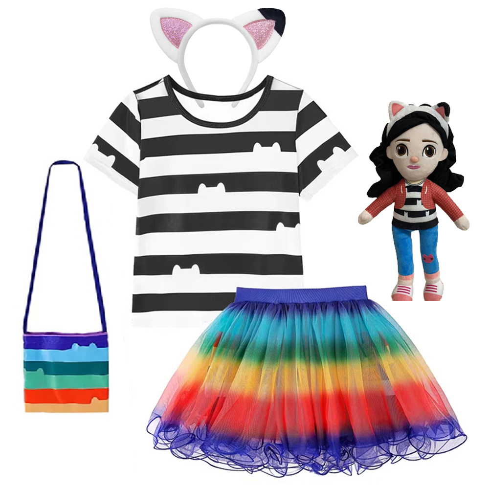 Kids Toys Home - Children Skirt Sets Ggabby Doll Girls