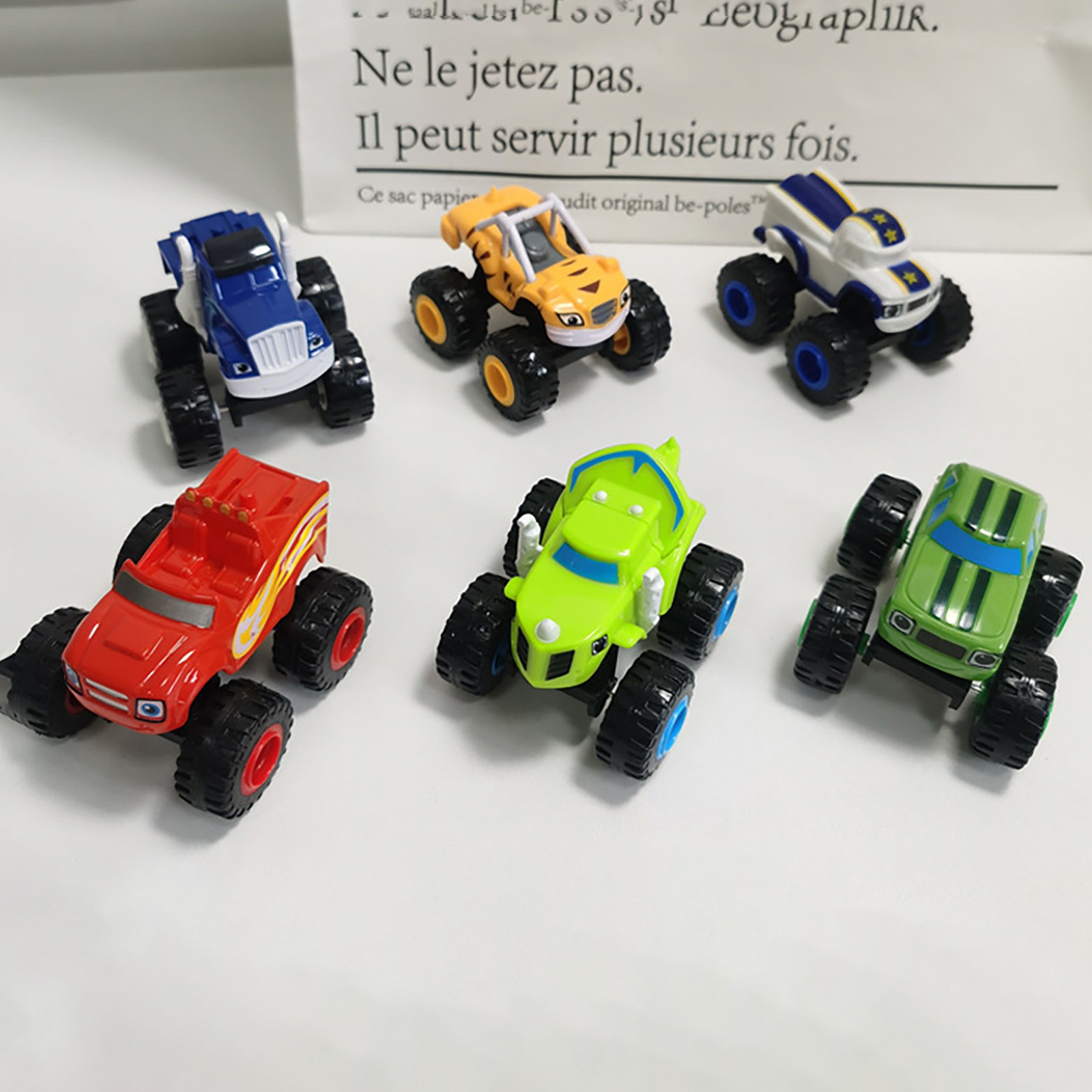 Kids Toys Easter - Monsters Truck Toys Cartoon Machines Car
