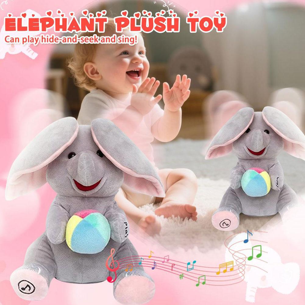 Funny Hide-and-seek Elephant P - Kids Toys Elephant recension och pris