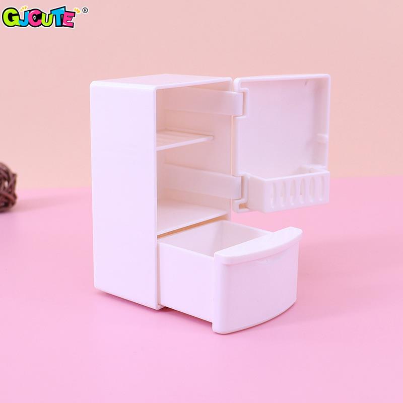 1/12 Mini Dollhouse White Refr - Kids Toys Kitchen recension och pris