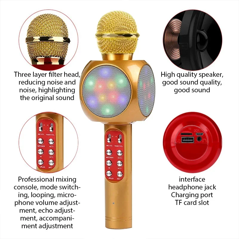 WS1816 Wireless Children Karao - Kids Microphone Karaoke recension och pris