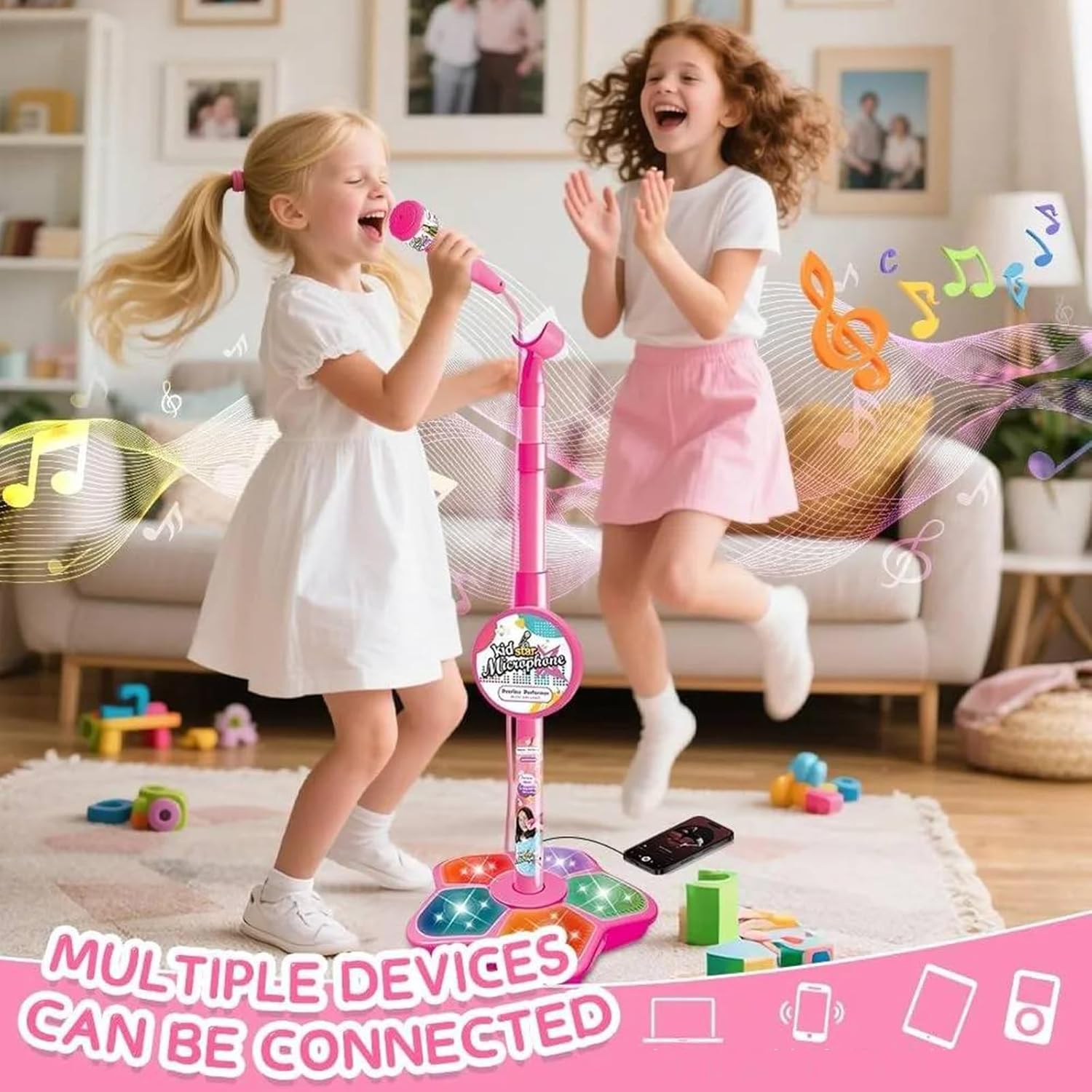 Kids Microphone Stand Toy Port - Kids Microphone Karaoke recension och pris