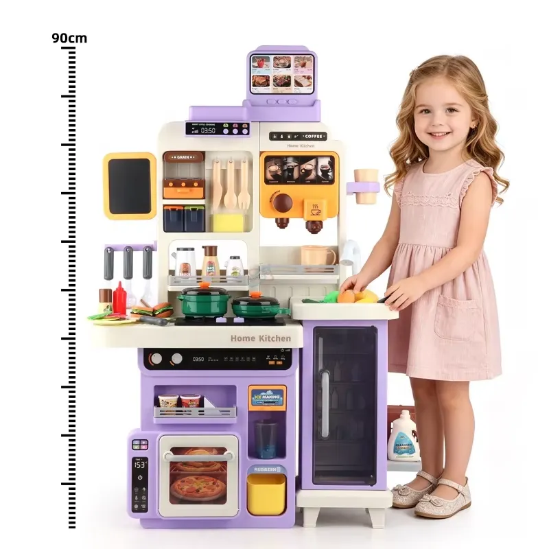 90cm Large Pretend Play Kitche - Kids Toys Kitchen recension och pris