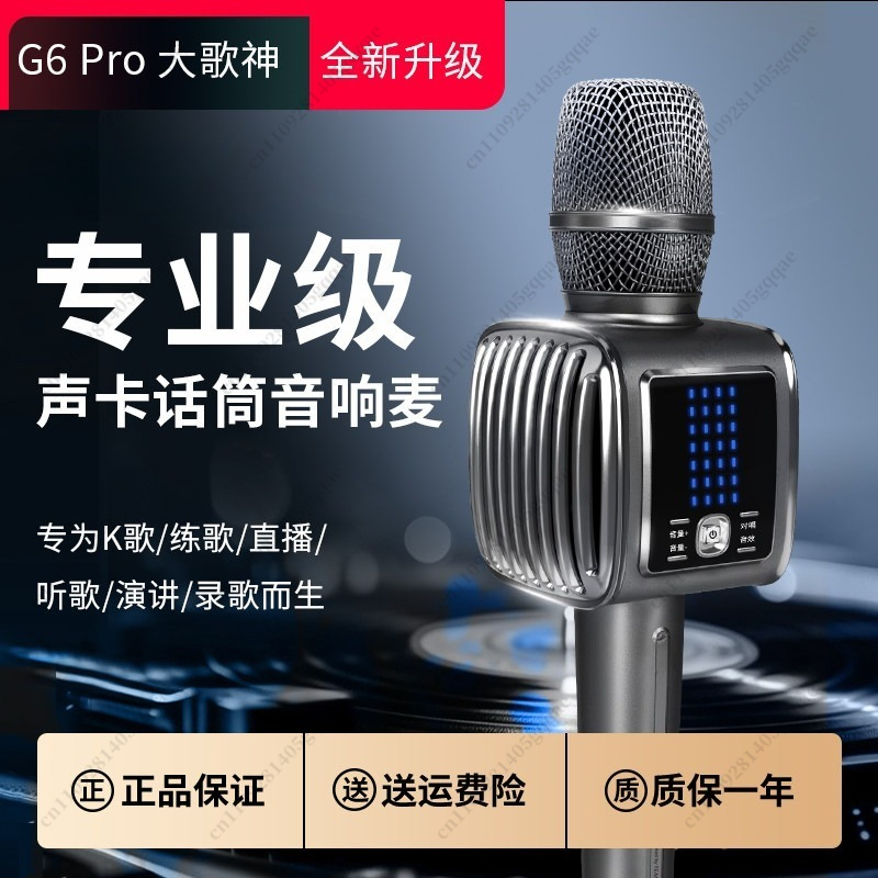 G6 Pro Karaoke Microphone Wire - Kids Microphone Karaoke recension och pris