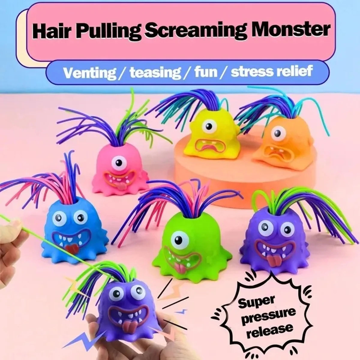 New Novelty Funny Hair Pulling - Kids Toys Easter recension och pris