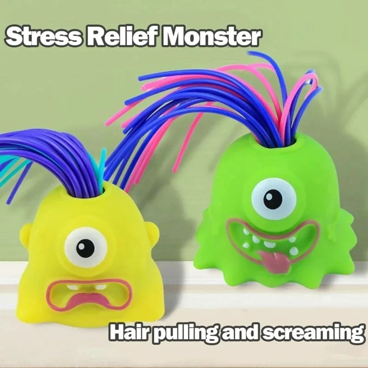 New Novelty Funny Hair Pulling - Kids Toys Easter recension och pris