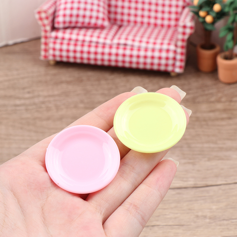 5Pcs Dollhouse Mini Food Plate - Kids Toys Kitchen recension och pris