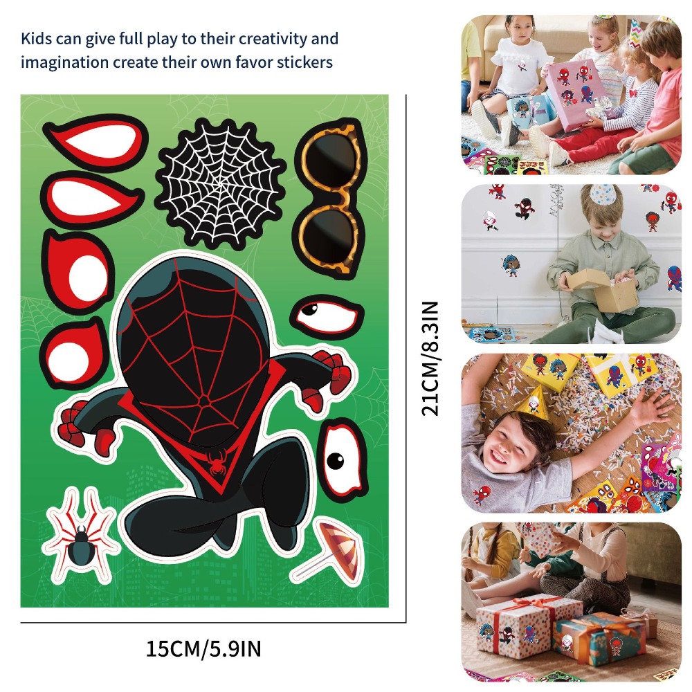 8/24pcs Spider Man  Puzzle Sti - Kids Toys Return Gift recension och pris