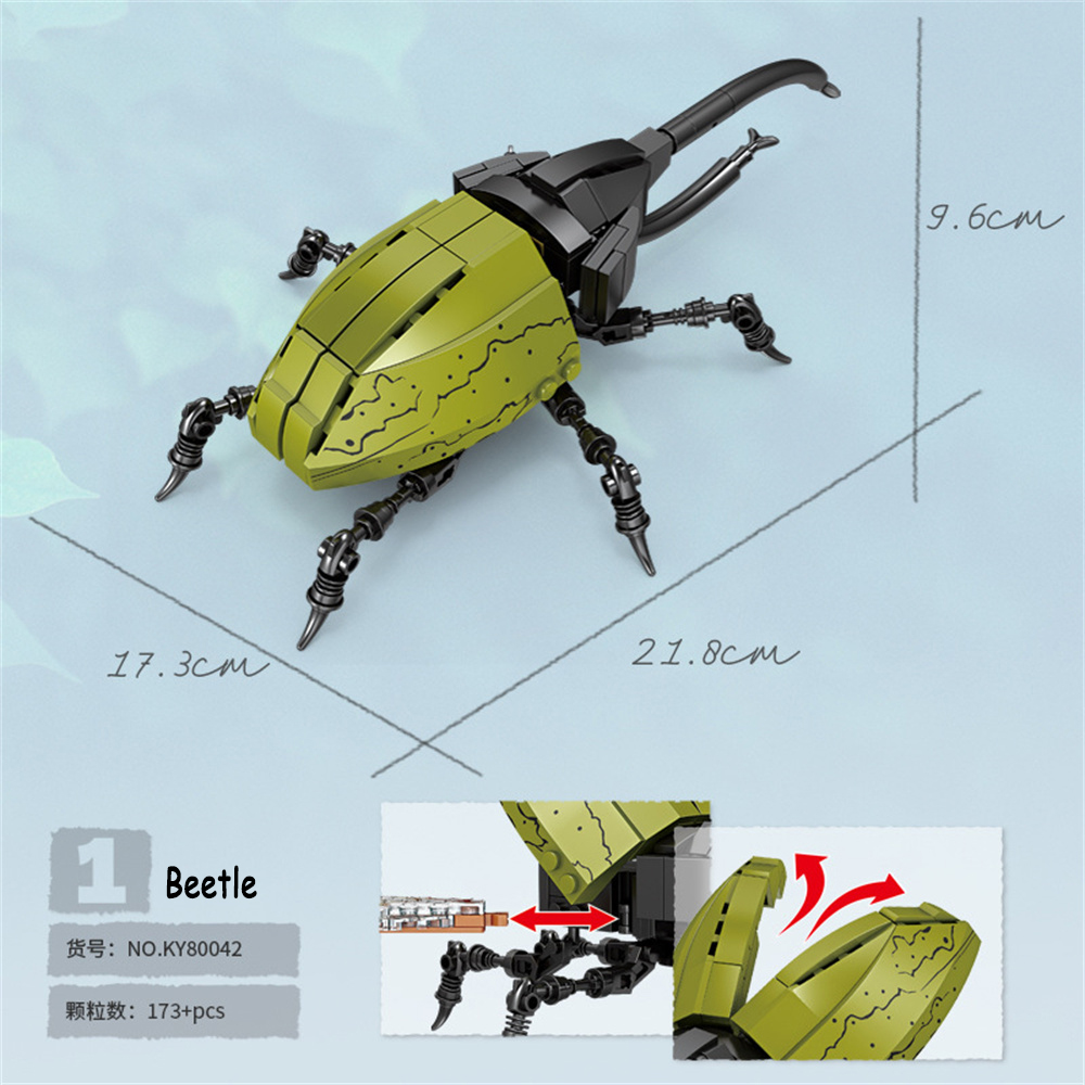 Butterfly Insects Building Blo - Kid Toys And More recension och pris