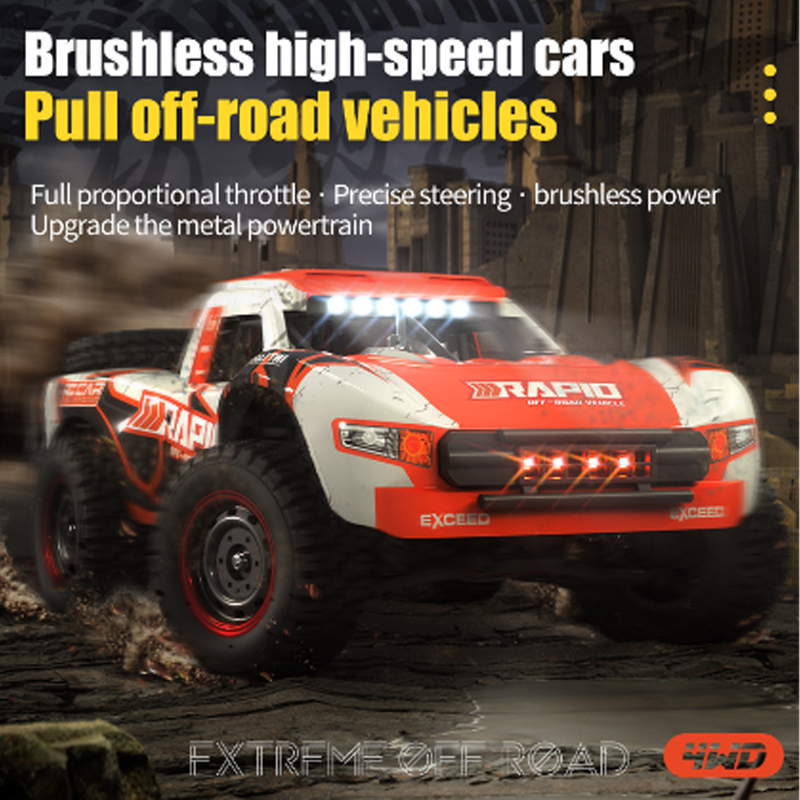 Q130 1:14 70KM/H 4WD RC Car Wi - Kid Toys And More recension och pris