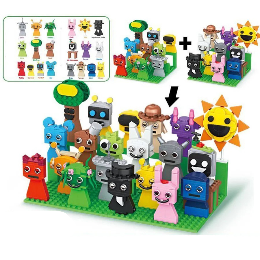 9pcs MOC Figures Building Bloc - Kids Toys Easter recension och pris