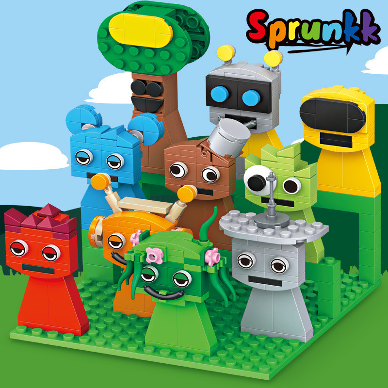 9pcs MOC Figures Building Bloc - Kids Toys Easter recension och pris