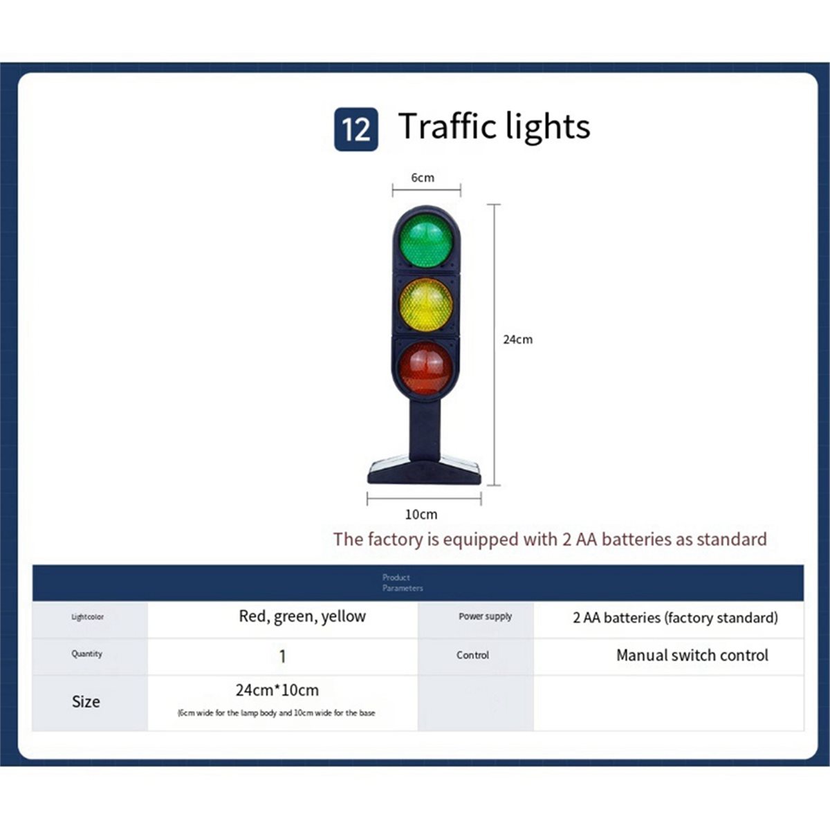 PHONE&GEAR Mini Traffic Light  - Kids Toys Manufacturers recension och pris