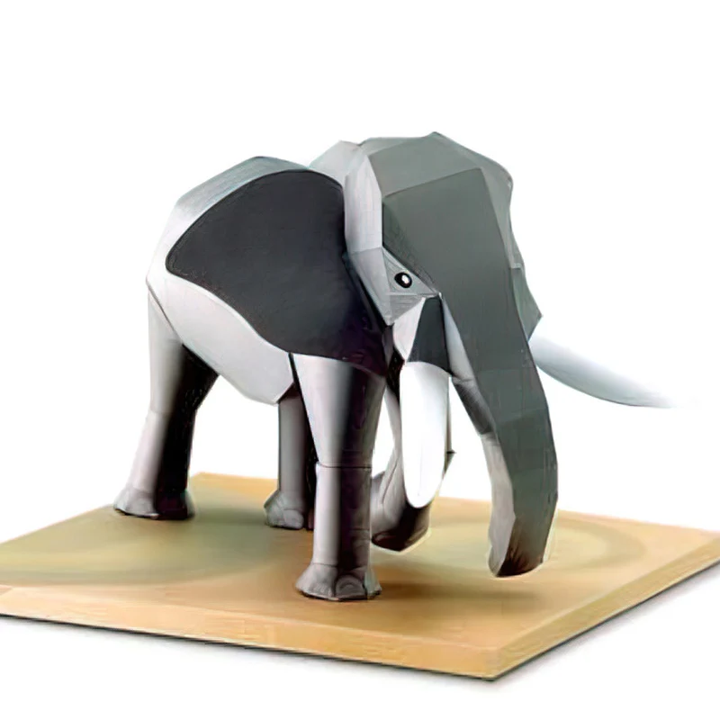 African Elephant Origami Art M - Kids Toys Elephant recension och pris