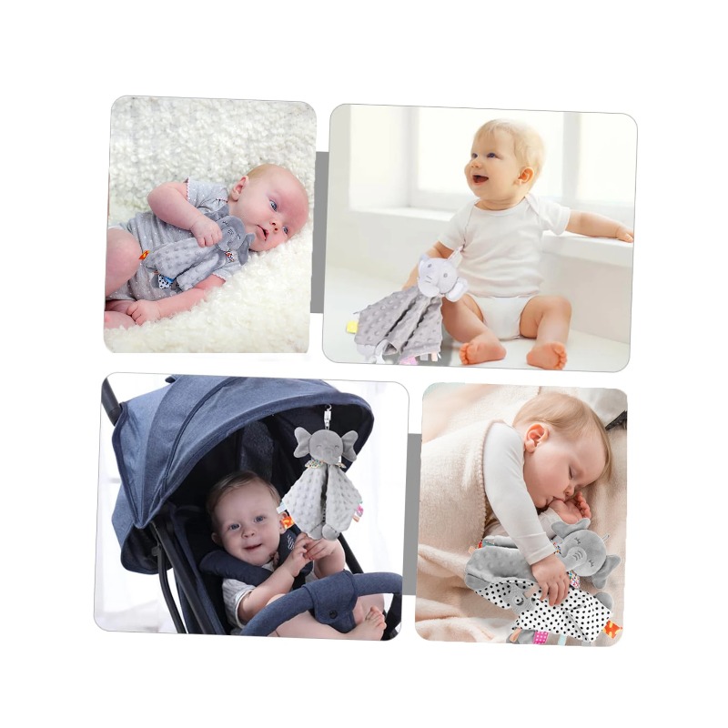 Elephant Baby Comforter Blanke - Kids Toys Elephant recension och pris