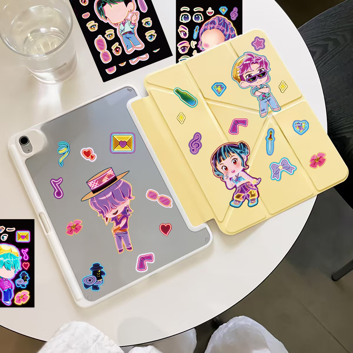 8pcs Funny Girls Stickers Toys - Kids Toys Return Gift recension och pris