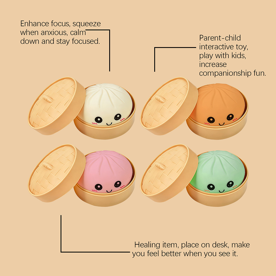 New Dumpling Squishies Blind B - Kids Toys Kitchen recension och pris