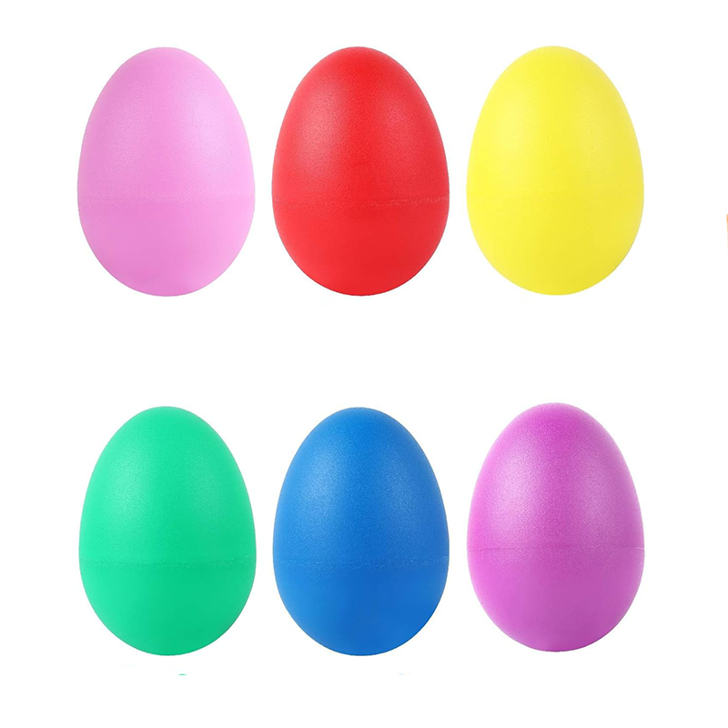 2Pcs Egg Shakers Plastic Percu - Kids Toys Easter recension och pris