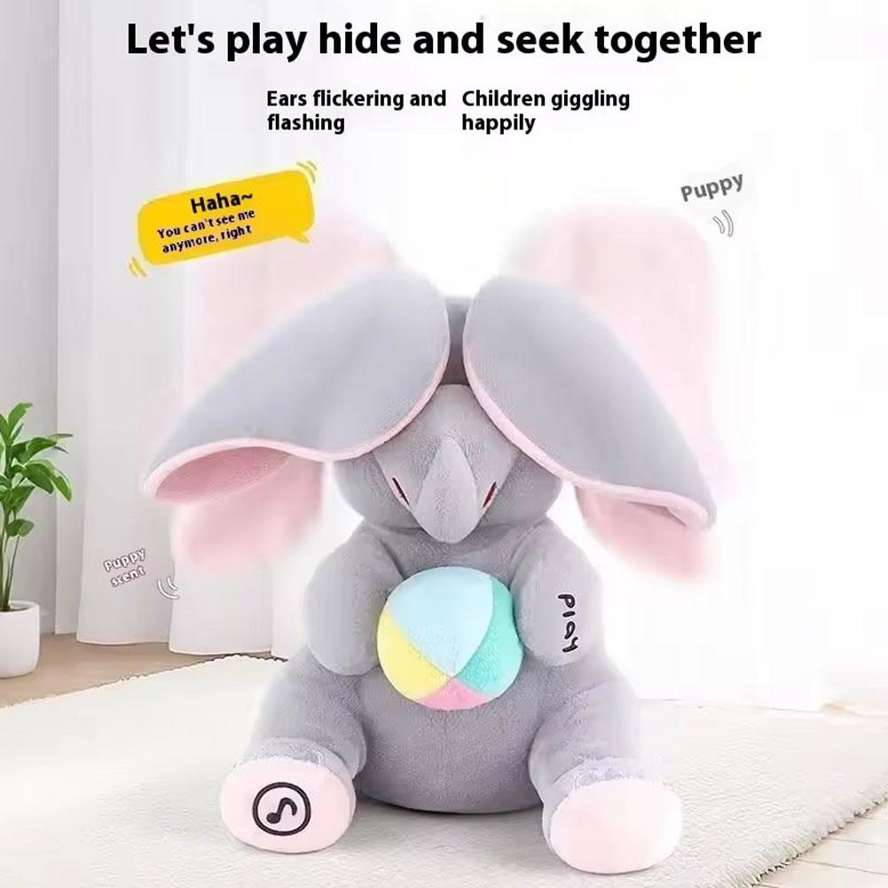 Hide-And-Seek Elephant Plush T - Kids Toys Elephant recension och pris