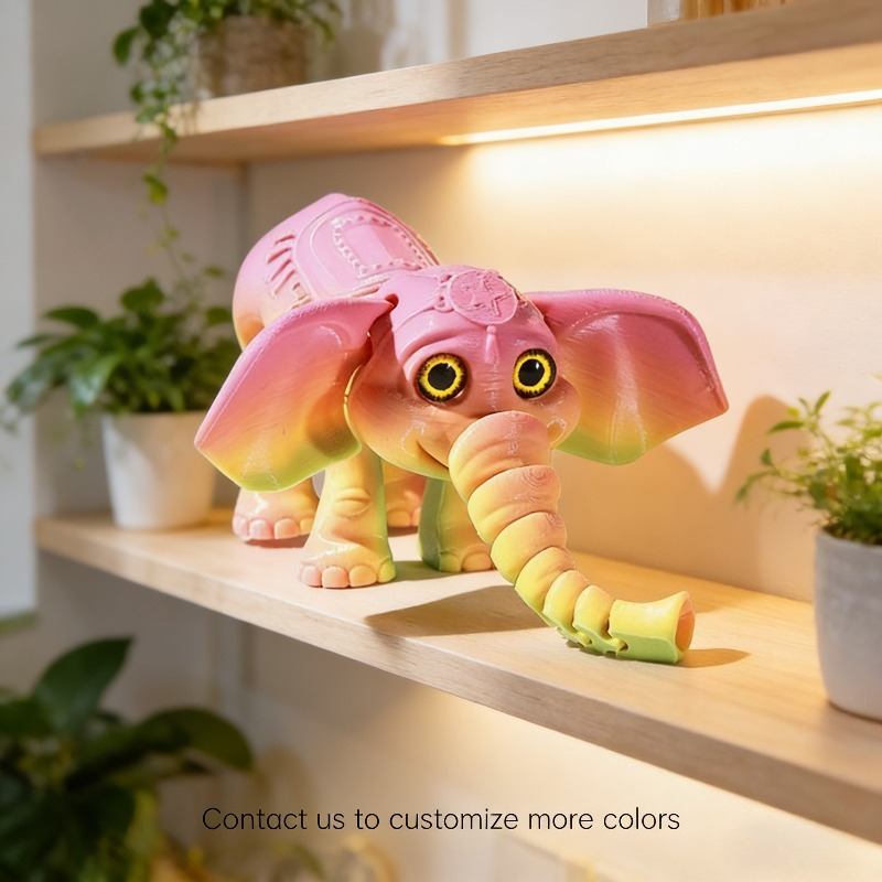 10CM 3D Printed Elephant Model - Kids Toys Elephant recension och pris