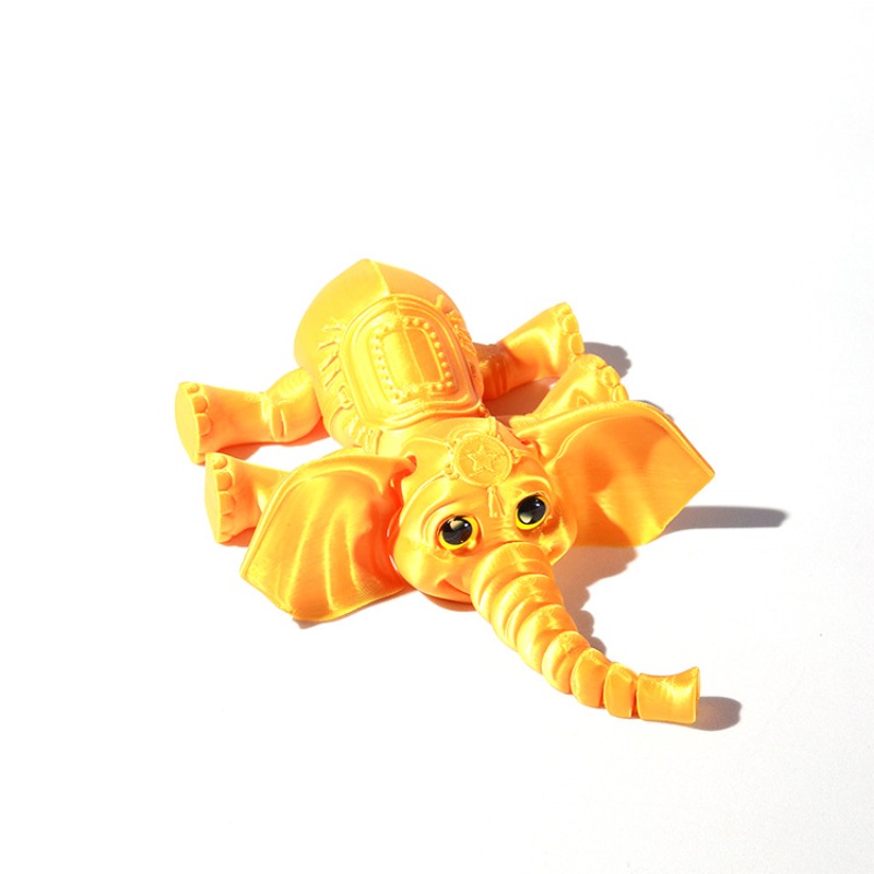 10CM 3D Printed Elephant Model - Kids Toys Elephant recension och pris