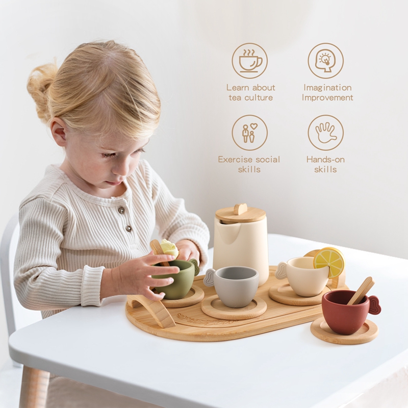 1Set Children Montessori Toy T - Kids Toys Kitchen recension och pris