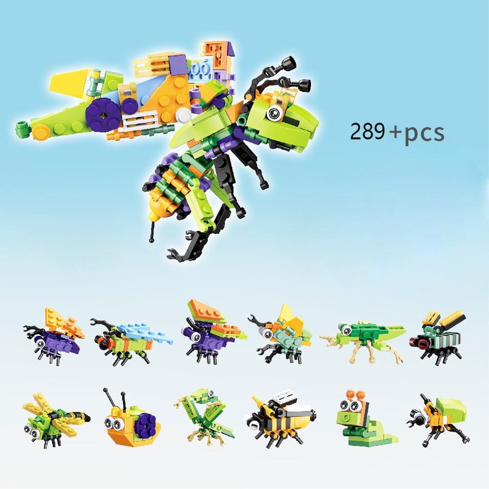 12-in-1 Animal Building Block  - Kids Toys Elephant recension och pris
