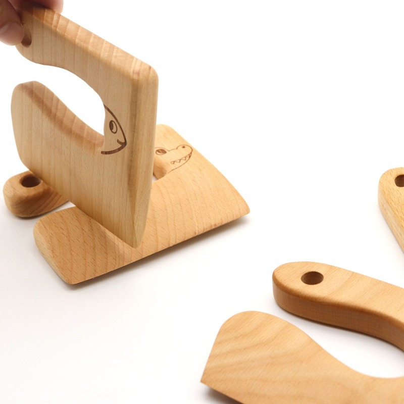 Wooden Kids Knife Cooking Toys - Kids Toys Kitchen recension och pris
