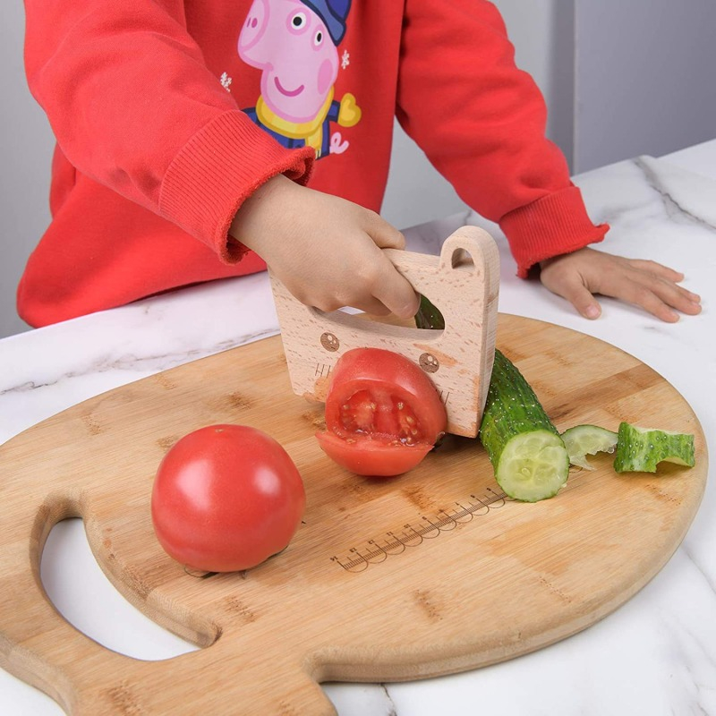 Wooden Kids Knife Cooking Toys - Kids Toys Kitchen recension och pris