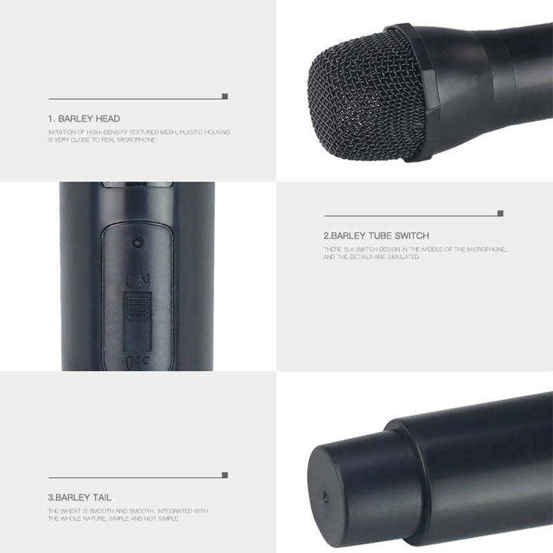 1PC Fake Prop Microphone Props - Kids Microphone Karaoke recension och pris