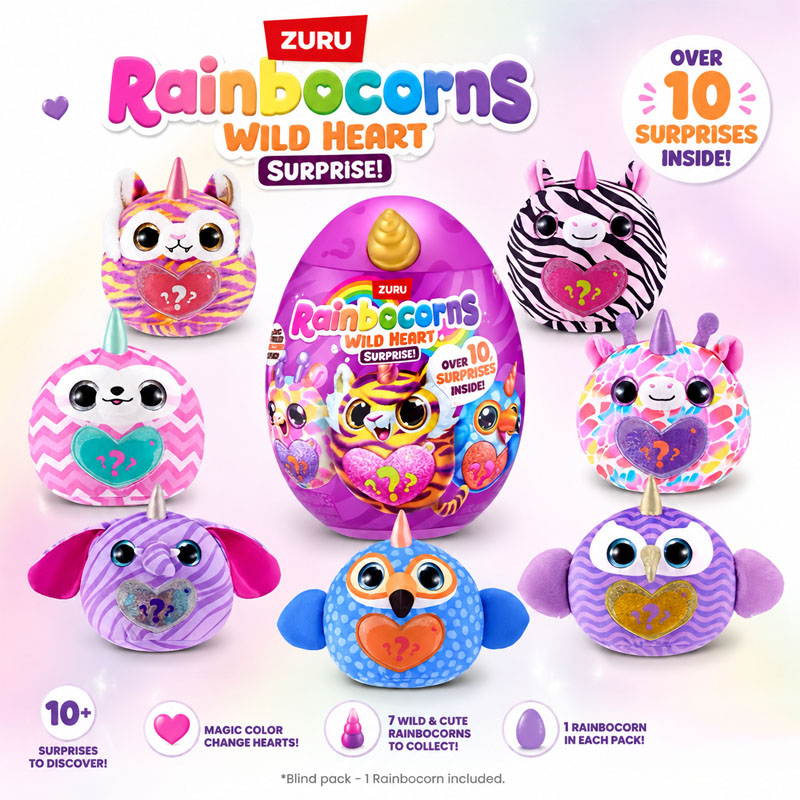 ZURU Rainocorns Wild Heart Sur - Kids Toys Kitchen recension och pris