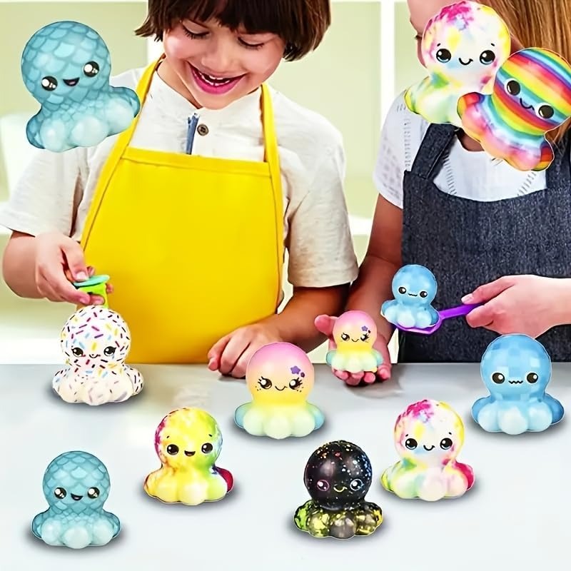6/12PCS Octopus Slow Squishy T - Kids Toys Easter recension och pris