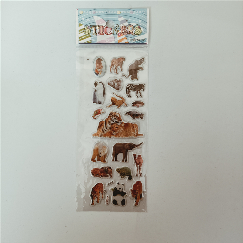 6pcs Wild Animals Style Sticke - Kids Toys Elephant recension och pris