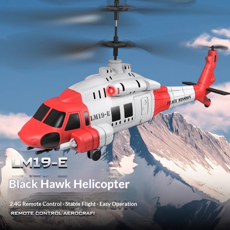 LM19-E Black Hawk RC Helicopte - Kids' Toys Channel recension och pris