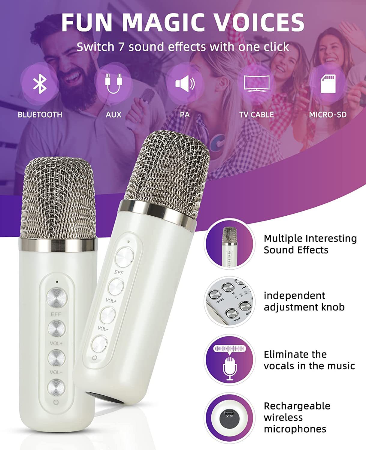 Ktv Stereo Karaoke Machine Por - Kids Microphone Karaoke recension och pris