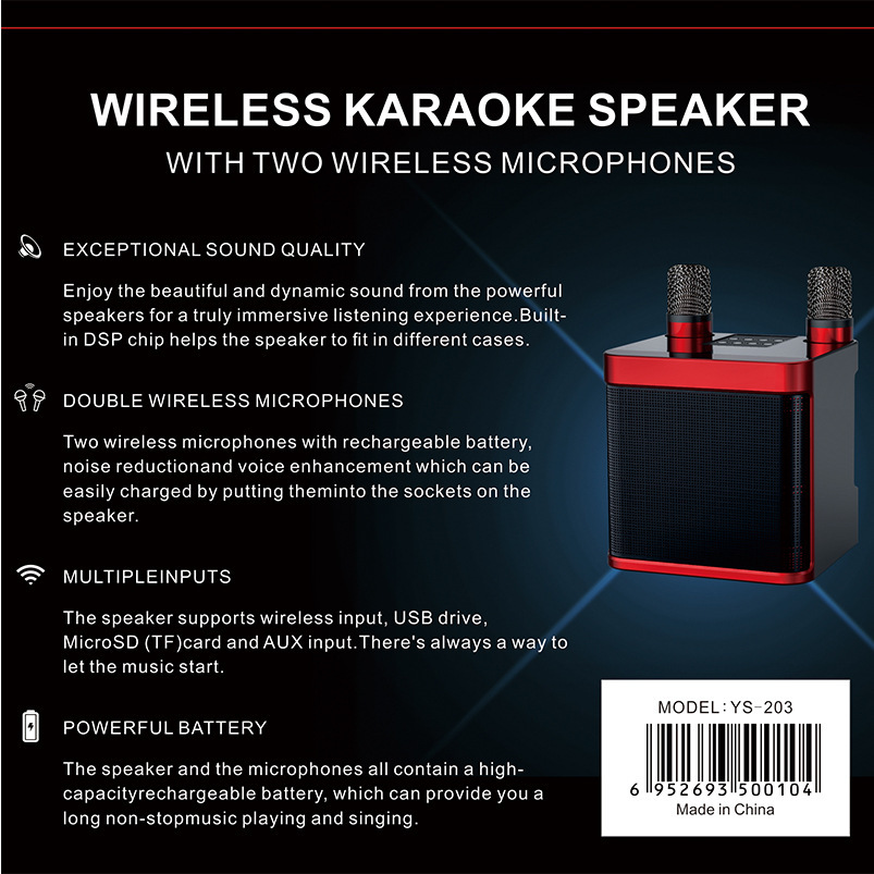 Ktv Stereo Karaoke Machine Por - Kids Microphone Karaoke recension och pris