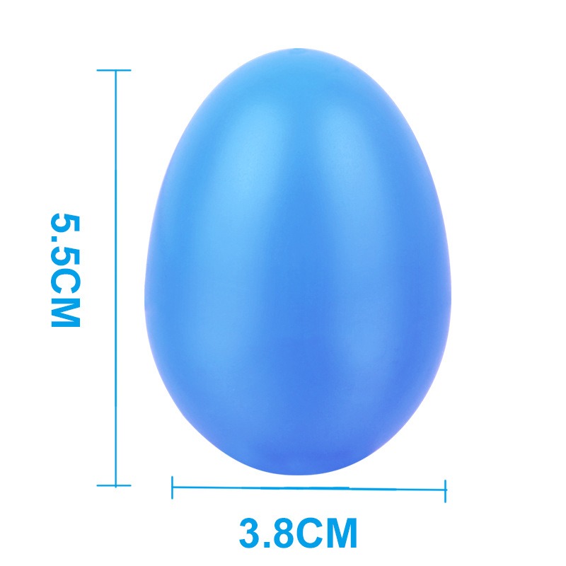 5 PCS Plastic Egg Music Shaker - Kids Toys Easter recension och pris