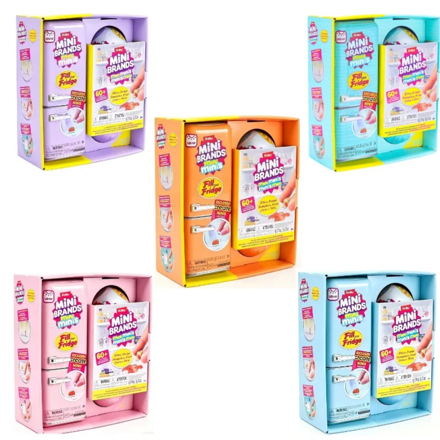 ZURU 5 Surprise Mini Fridge Ba - Kids Toys Kitchen recension och pris